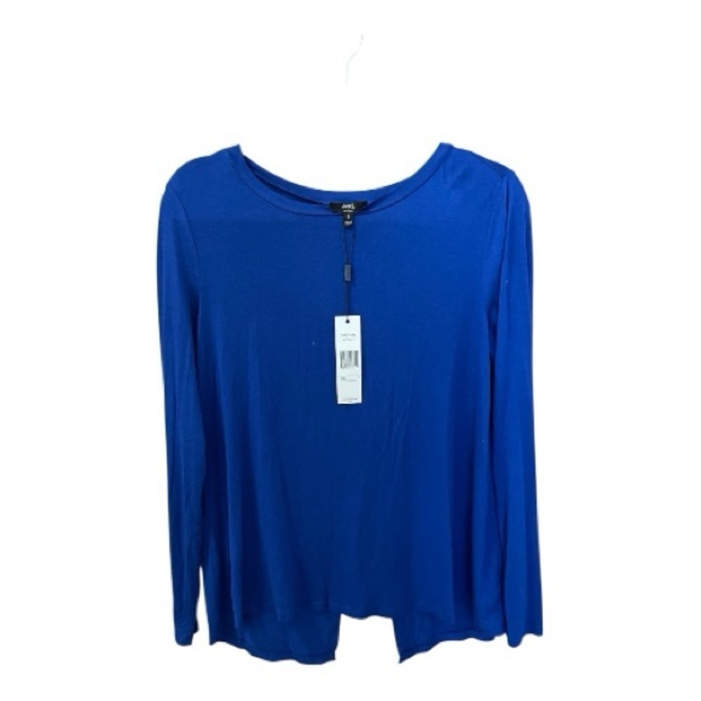 Allen Schwartz ABS Denim Collection Shirt, Cobalt Blue, Size S, Athletic, NWT.